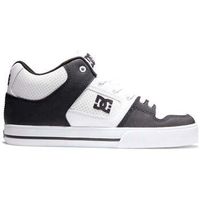dc shoes zapatillas pure mid adys400082 whiteblackwhite wbi para hombre