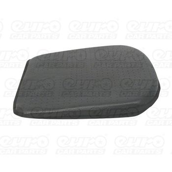 Luxury cushion 'Leather Look' black