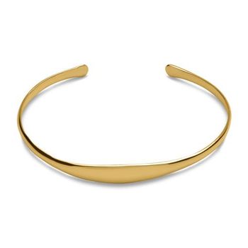 Pulsera asimétrica plata 925 oro