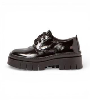 Art para mujer. 119521301003_001 Zapatos de Piel 1952 Amberes negro (38), 3 a 5cm, Cordones, Casual