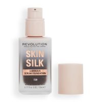 makeup revolution silk serum foundation 23ml various shades - f20