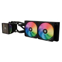 nfortec sedna 240 argb kit refrigeracion liquida con pantalla lcd 4 personalizable negro