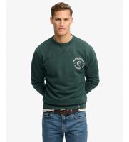 superdry para hombre m2014305a sudadera merchant graphic verde s casual algodon