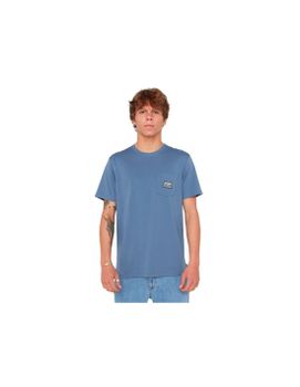 Camiseta Rip Curl Sportline Badge Ss Tee Hombre Azul
