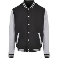 build your brand cazadora basic college para hombre