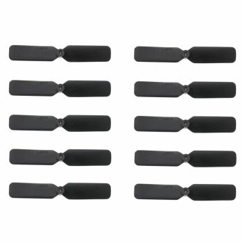 10PCS Hélice de repuesto de 2,5 pulgadas y 2 palas para Eachine Mini F22 Raptor 260 mm / Mini F16 Falcon 365 mm Avión RC