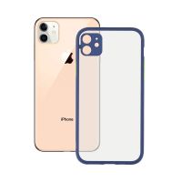ksix funda duo soft azul para iphone 12 mini