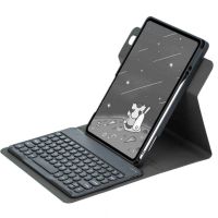 royal bailey pd-d11 funda con bluetooth teclado para ipad air 112024ipad air 5 1092022ipad air 4 1092020ipad pro 112022202120202018 negro