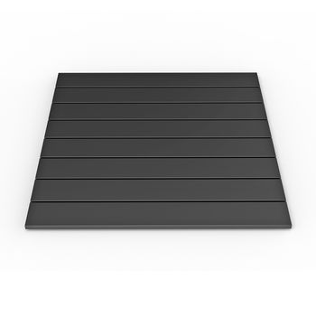 Tablero De Aluminio Para Salón De Jardín Rio - Negro