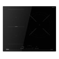 placa de induccion teka 3 zonas flex touchcontrol multislider 7400 w
