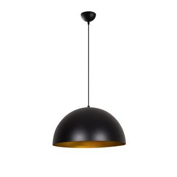 Lámpara De Techo Sivani-mr-723 Oro Negro Metal Diámetro 50x121 Cm