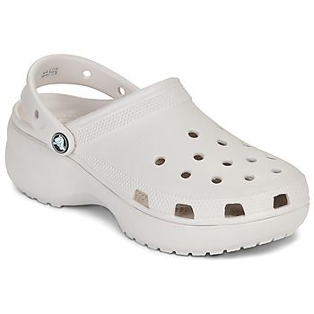Crocs Zuecos Classic Platform Clog W para mujer