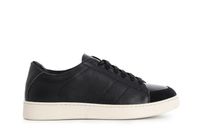 zapatillas de piel para hombre black