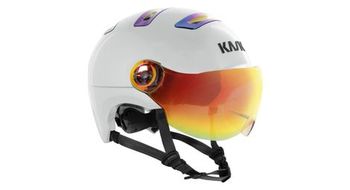 Casco kask urban r rainbow chrome wg11 avorio blanco