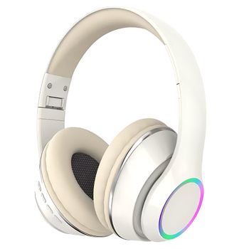 LIFA Auriculares de diadema de bluetooth minimalista, casco inalámbrico bluetooth diadema sonido estéreo HiFi P101