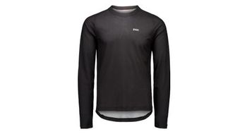 Camiseta de manga larga poc motion air negra