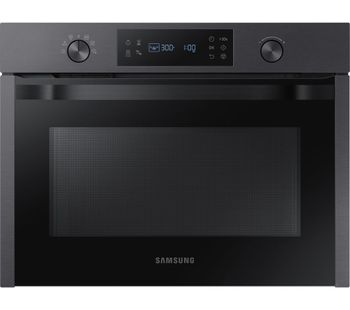SAMSUNG NQ50K3130BM/EU Built-in Solo Microwave - Black, Black