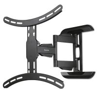 soporte tv hama 00220834 para 32 a 65 inclinable y giratorio 400x400 mm 35 kg negro