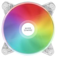 mars gaming mfd ventilador rgb 120mm transparente
