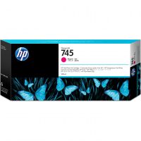 hp 745 cartucho de tinta original alto rendimiento magenta