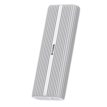 Caja SSD externa D-Link DSP-411 M.2 Aluminio USB4 Gen 4 Type-C Plata