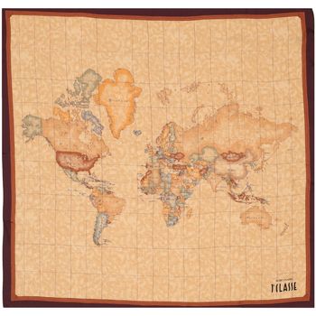 Alviero Martini Bufanda FOULARD GEO CLASSIC 3170 ALOE para mujer