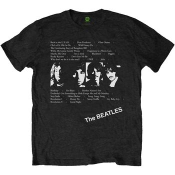 The Beatles Camiseta manga larga Album Tracks para mujer