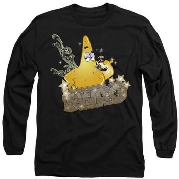 Spongebob Squarepants Camiseta manga larga Patrick Has Swag para mujer