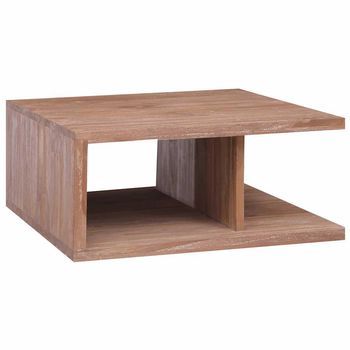 Mesa De Centro De Madera Maciza De Teca 170x70x30 Cm Vidaxl
