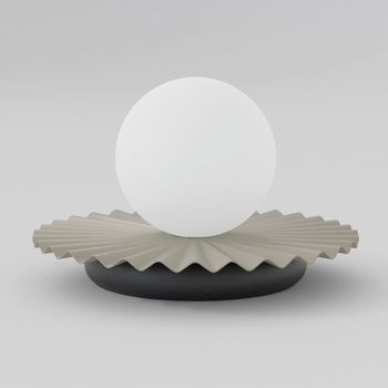Lámpara de mesa drino beis