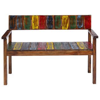 Pack 4 Uds Sillas De Comedor | Silla De Cocina | Mueble De Comedor Madera Maciza Reciclada