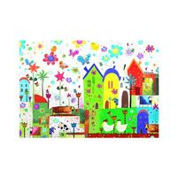 papel pintado 3d - granja alegre 300x210 cm