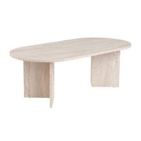 mesa de centro mindanao wellhome acabado travertino 119x60x40cm