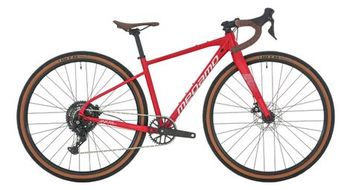 Bicicleta gravel megamo jakar base shimano essa 8v 700mm rojo 2026
