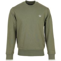 fred perry jersey crew neck sweatshirt para hombre