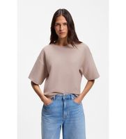 boss para mujer 50560012 jersey fouetta rosa xl casual algodon manga corta