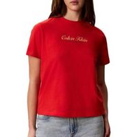 calvin klein jeans camiseta classic script para mujer