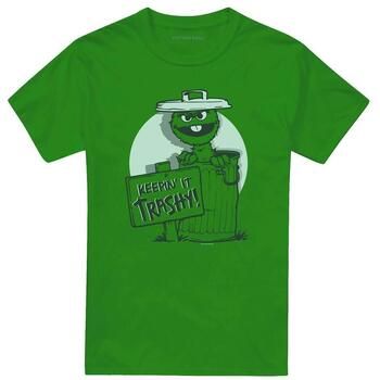 Sesame Street Camiseta Keepin It Trashy para mujer