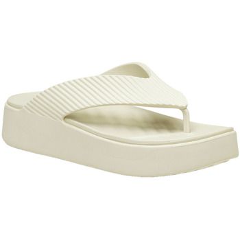 Crocs Chanclas Sandales Getaway Groove Platform Flip Flops beige para mujer