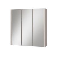 armario con espejo para bano majest 674 x 68 cm con 3 puertas de espejo vicco