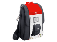 mochila - ardistel deluxe crossbody bag mc16 para nintendo switch 2 y oled negro