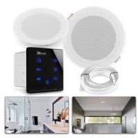 altavoces bano power dynamics powerline a50b 40w rms bluetooth ipx5