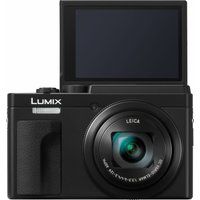 panasonic lumix dc-tz95eb-k superzoom compact camera - black black