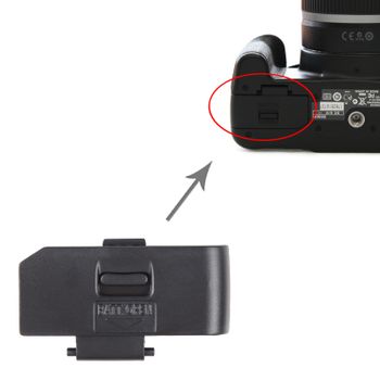 Repuesto para Canon EOS 450D / EOS 500D / EOS 1000D, Tapa del Compartimento de la Batería OEM, Pieza de Reparación
