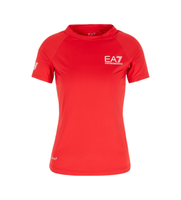 ea7 para mujer 8ntt70tjemz camiseta deportiva rojo xxl deportivo multideporte poliamida manga corta