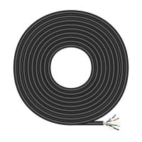 cable de red aisens cat6 ftp awg24 exterior impermeable 305m negro