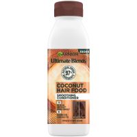 garnier ultimate blends smoothing hair food coconut conditioner for frizzy hair 350ml