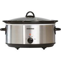 daewoo sda1788 slow cooker - stainless steel stainless steel