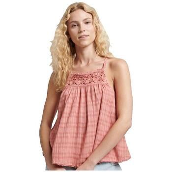 Superdry Blusa Débardeur Vintage Halter Cami para mujer