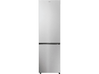 Frigorífico combi - Candy Fresco CNCQ2T620EX, No Frost Circle +, 205 cm, 409 l, Iluminación LED, Inox